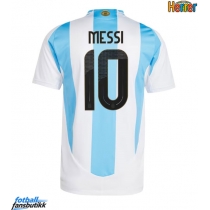 Argentina Lionel Messi #10 Hjemmedrakt Copa America 2024 Kortermet